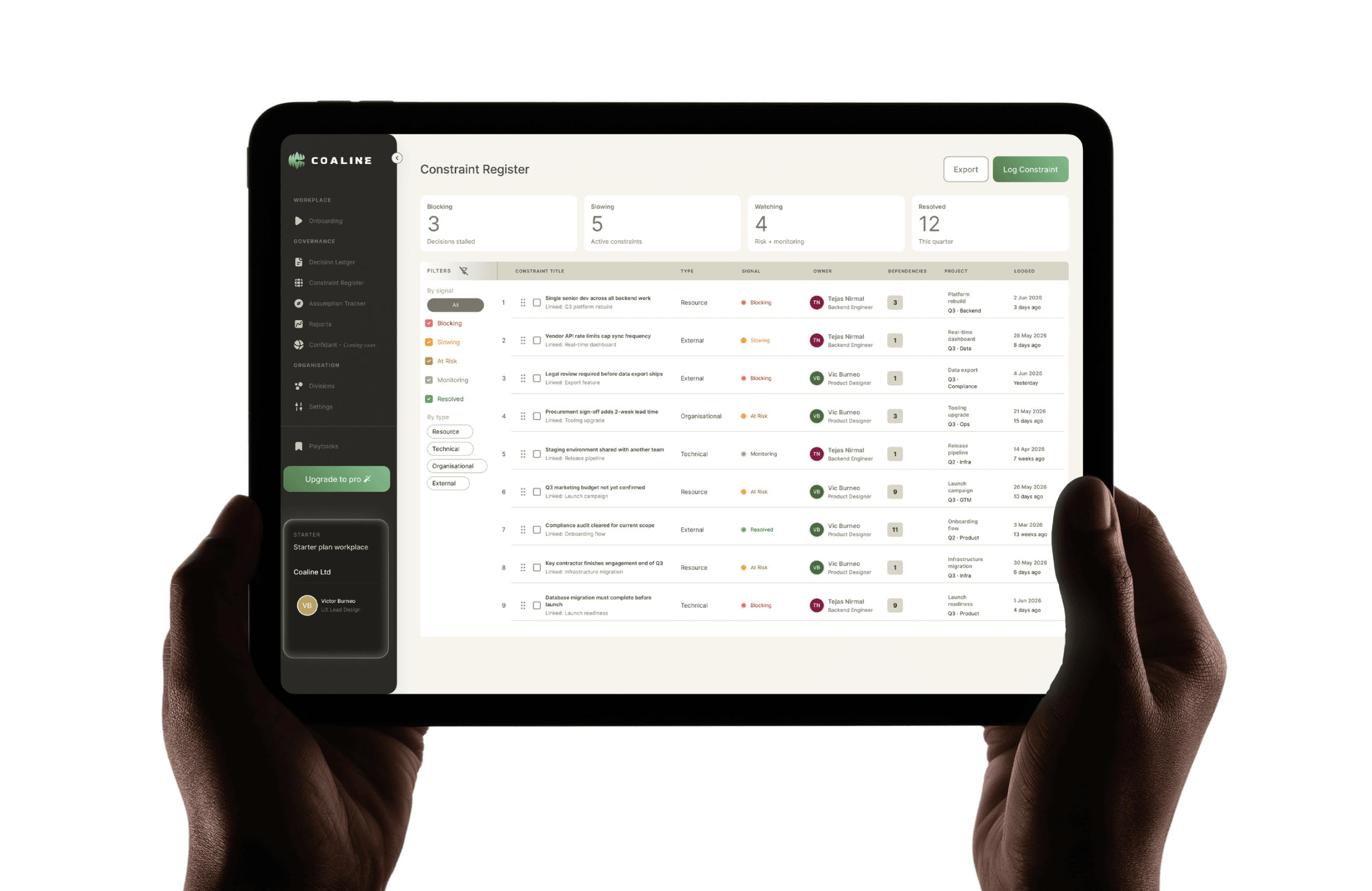 Constraint Register hero